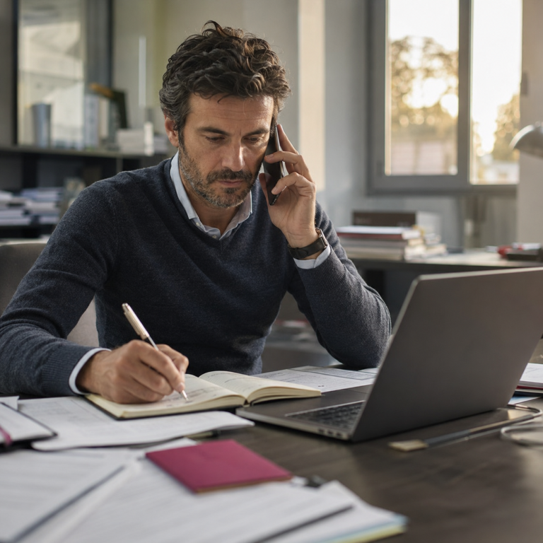 Imprenditore senza tempo Sono sempre in azienda e non ho tempo libero